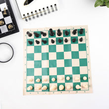 Big Premium Portable Chess Set Plastic Chess Pieces (1 Set)