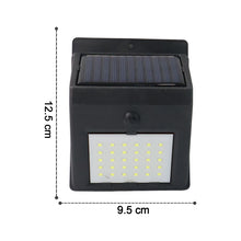 Solar Powered Led Wall Light - (1 Pc)