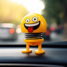 Spring Emoji Bobble Head Dolls - (6 Pc Set)