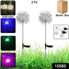 Solar Powered Dandelion Garden Lights (2 Pc)