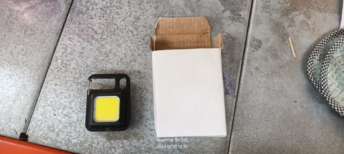 17784 Led Battery Operated Keychain Flashlight Small Work Light Withfolding Bracket Bottle Opener For Camping Hiking Emergency (1 Pc  Moq - 36 Pcs)