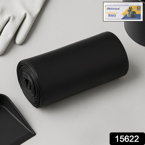 Garbage Bags Medium Size Black Colour (1 Pc  24 X 32)