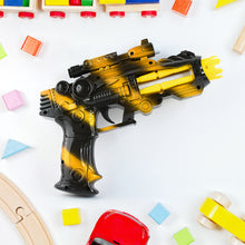 Ttg Led Laser Gun Toy  Battery Operated Space Blaster With Flashing Lights  Sound (1 Set)