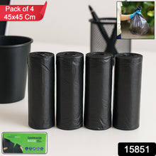 Garbage Bags  Pack Of 4 Rolls (45  45 Cm)