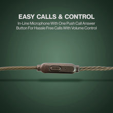 Premium Wired Earphones With Mic - (1 Pc)