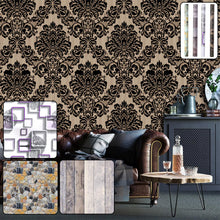 Self-adhesive Waterproof Wallpaper Roll - (1 Pc  Mix Design)