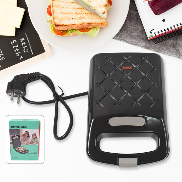 Sandwich Maker Makes Sandwich Non-stick Plates (1 Pc  500w)