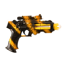 Ttg Led Laser Gun Toy  Battery Operated Space Blaster With Flashing Lights  Sound (1 Set)