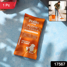 Pollic Kadam Concentrated Floor Cleaner Sachet  Orange Fresh Fragrance (50 Gm)