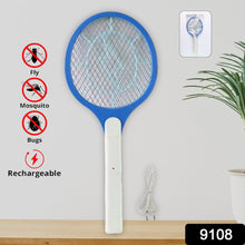 9108 Anti Mosquito Racquet Rechargeable Insect Killer Bat With Led Light