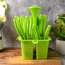 Supermom Premium Fancy Cutlery Set With Holder (24 Pc  Set)