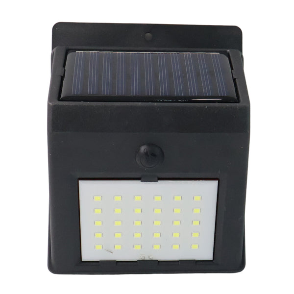 Solar Powered Led Wall Light - (1 Pc)