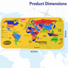 Aditi Mapster World Map Eva Foam Puzzle Set