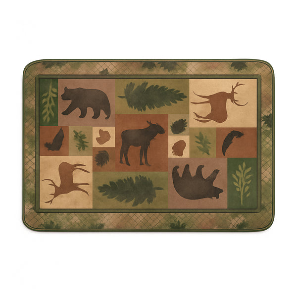 Premium Soft Anti-slip Floor Mat - (1 Pc  80x50 Cm)