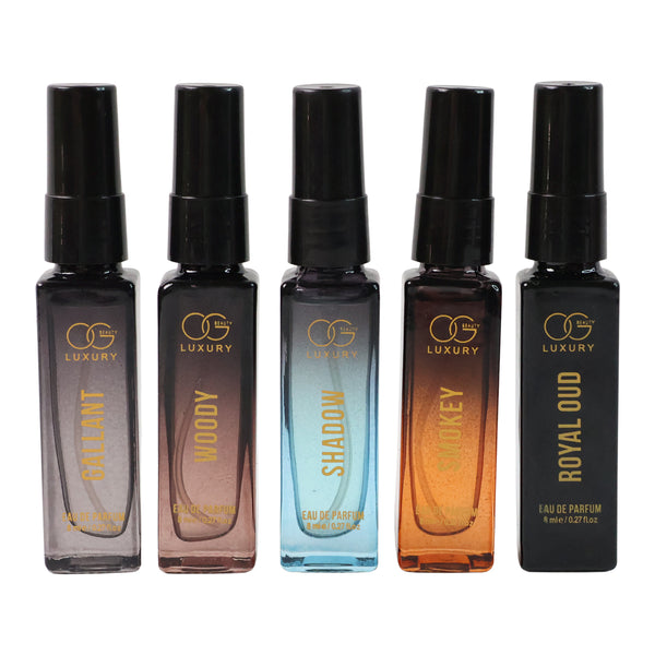 Og Beauty Luxury Perfume Combo Pack (8 Ml  5 Pc)