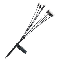 Solar Led Fiber Optic Garden Light - (1 Pc)