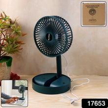 Sensor Foldable Mini Desk Fan With Adjustable Height And Angle (1 Pc)
