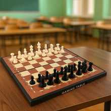 Premium Portable Chess Set Plastic Chess Pieces (1 Set)