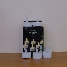 Led Flameless Tealight Candles Lights (6 Pc)