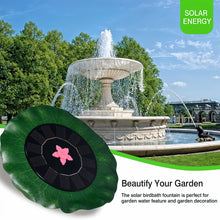 Solar-powered Floating Fountain Pump For Ponds