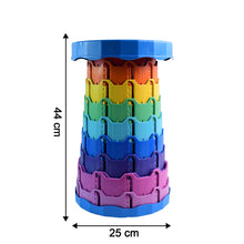 Portable Telescopic Folding Stool (1 Pc)