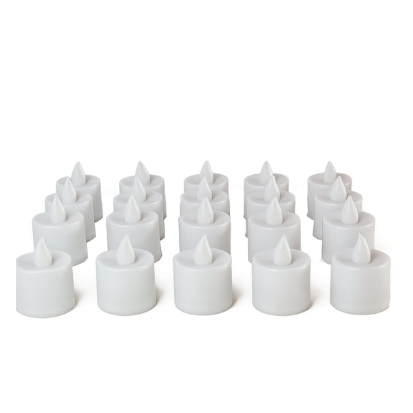 Blue Led Tea Light Candles (24 Pc)