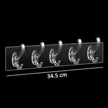 4992 Adhesive Transparent Heavy Duty Wall Hook