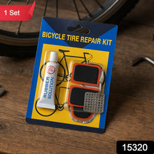 Bicycle Tire Repair Kit Puncture Repair Set With Adhesive Portable Tools