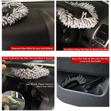 4098 Car Wash Cleaning Brush Microfiber Dusting Tool Duster Dust Mop Home Cleaning For Cleaning And Washing Of Dirty Car Glasses Windows And Exterior.
