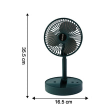 Sensor Foldable Mini Desk Fan With Adjustable Height And Angle (1 Pc)