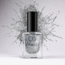 Og Beauty Silver Moonlight Starlet Glitter Nail Paint (10 Ml  1 Pc)