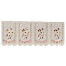 Floral Sofa Seat Runner Protector - (1 Pc  134x28 Inch)