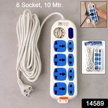 8 Socket Heavy Duty Power Extension Board (10 Mtr.  1 Pc)