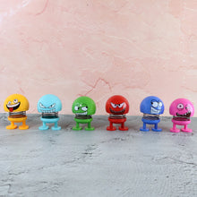 Spring Emoji Bobble Head Dolls - (6 Pc Set)