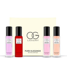 Og Beauty Luxury Pure Elegance Eau De Parfum Gift - (4 Pc  Set  20 Ml)