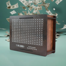 Wooden Money  Piggy Bank Money Box (1 Pc  1 Emoji Pan)
